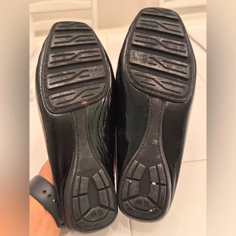 Stuart Weitzman glossy black